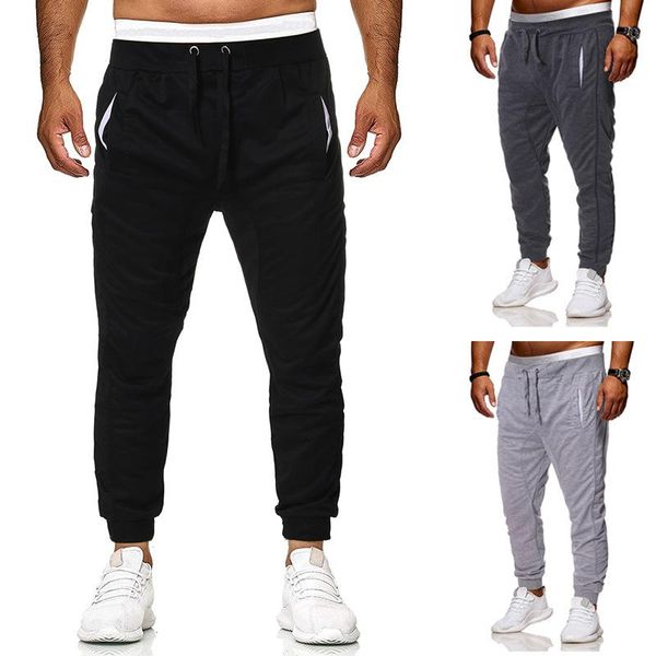 men's pants men hip hop joggers male trousers mens solid sweatpants tether belt pencil, Black
men's pants men hip hop joggers male trousers mens solid sweatpants tether belt pencil, Black