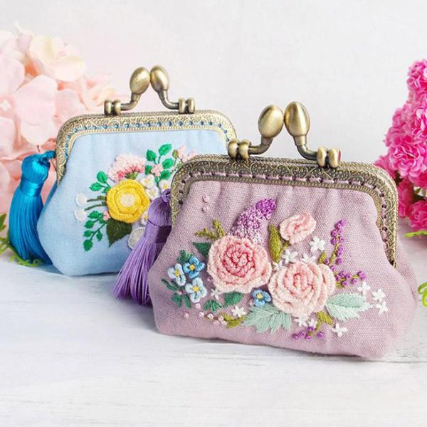 other arts and crafts diy ribbon flowers embroidery wallet for beginner needlework kits cross stitch series coin purse materials kit
other arts and crafts diy ribbon flowers embroidery wallet for beginner needlework kits cross stitch series coin purse materials kit
