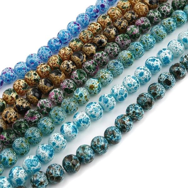 other doreenbeads multicolor round glass beads spot about 8mm diy making jewelry, 79.5cm long, 2strands (approx 106 pcs/strand)
other doreenbeads multicolor round glass beads spot about 8mm diy making jewelry, 79.5cm long, 2strands (approx 106 pcs/strand)