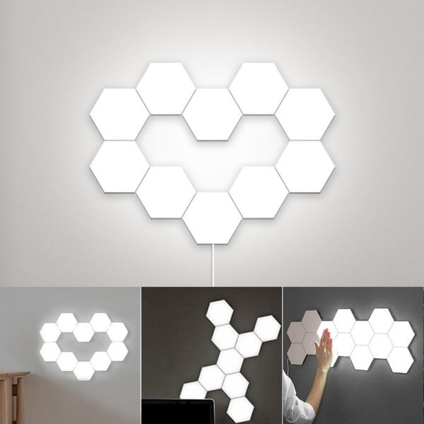 6/8/10 pcs magnetic led wall lamp touch sensor on off hexagonal lamps modular quantum diy indoor decoration lighting
6/8/10 pcs magnetic led wall lamp touch sensor on off hexagonal lamps modular quantum diy indoor decoration lighting