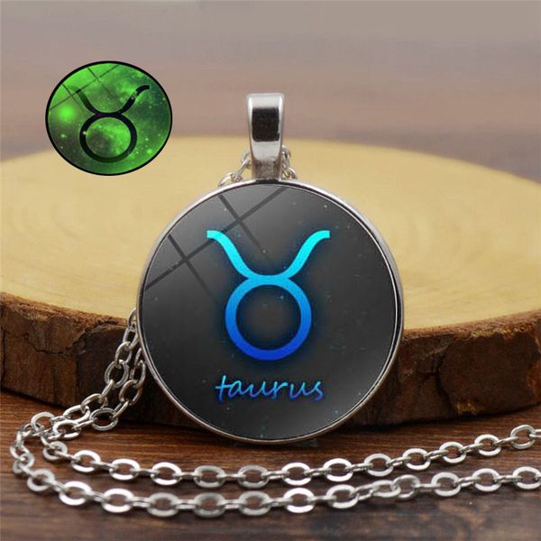 12 constellations luminous necklace women men fashion birthday gifts glow in the dark pendant sweater long chain jewelry, Silver
12 constellations luminous necklace women men fashion birthday gifts glow in the dark pendant sweater long chain jewelry, Silver