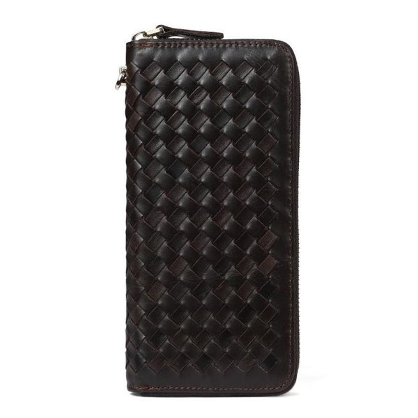 wallets knitting genuine cowhide leather women long bifold wallet purse vintage card holder designer male carteira, Red;black
wallets knitting genuine cowhide leather women long bifold wallet purse vintage card holder designer male carteira, Red;black
