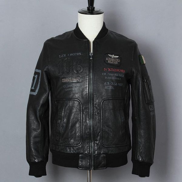 men's leather & faux 2021 genuine fashion men black cow flight slim fit men's baseball coat real bomber jacket
men's leather & faux 2021 genuine fashion men black cow flight slim fit men's baseball coat real bomber jacket