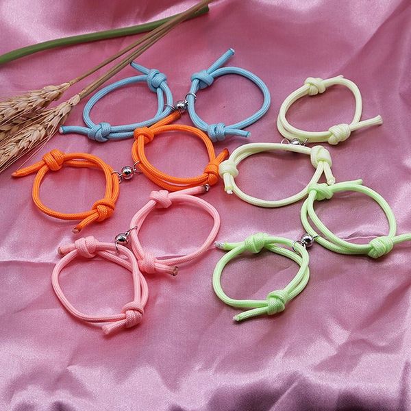 charm bracelets bracelet fluorescent luminous shiny oath rope weaving magnet attract couples friend, Golden;silver
charm bracelets bracelet fluorescent luminous shiny oath rope weaving magnet attract couples friend, Golden;silver