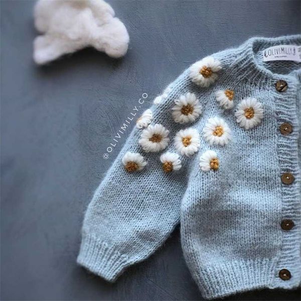 enkelibb toddler boy and girls spring winter knit coat hand daisy cardigan beautiful vintage style children wool 211104, Blue
enkelibb toddler boy and girls spring winter knit coat hand daisy cardigan beautiful vintage style children wool 211104, Blue