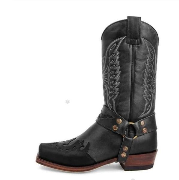 boots men mid-calf handmade retro leisure shoes casual loafers sneakers fashion zapatos casuales hombres, Black
boots men mid-calf handmade retro leisure shoes casual loafers sneakers fashion zapatos casuales hombres, Black