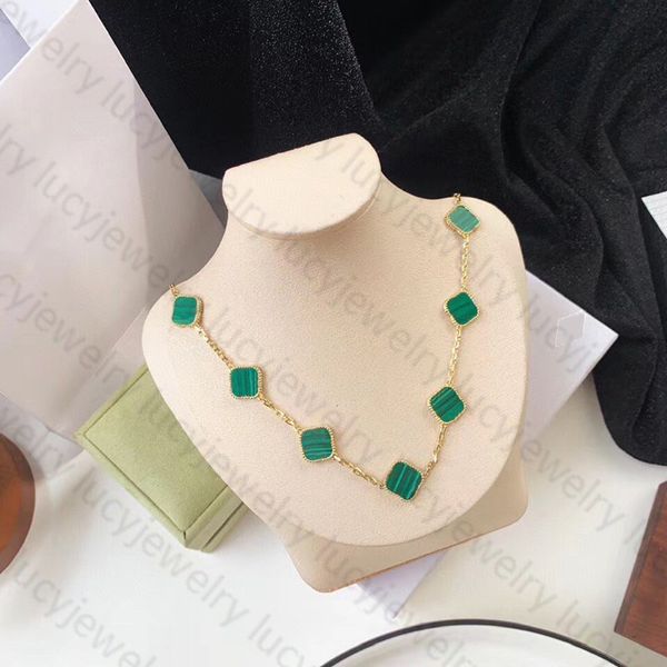 elegant necklace ten clover fashion necklaces gift classic jewelry pendant for woman nice quality 7 color, Silver
elegant necklace ten clover fashion necklaces gift classic jewelry pendant for woman nice quality 7 color, Silver