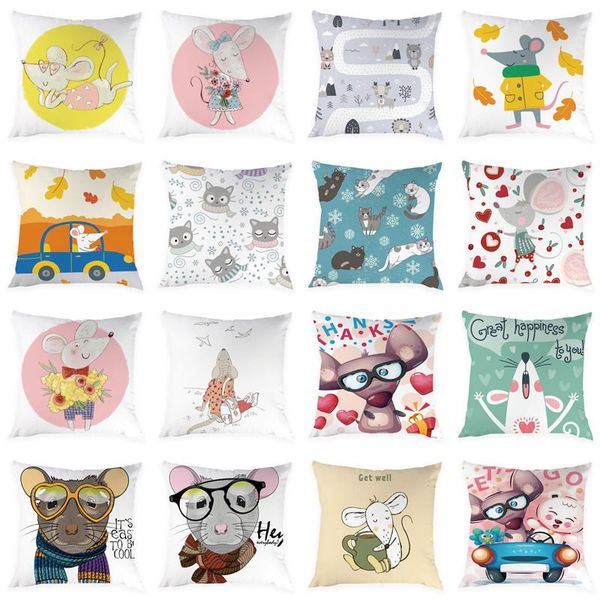cushion/decorative pillow cute mouse pattern cushion cover peach skin decorative pillowcase cartoon animal 45*45cm
cushion/decorative pillow cute mouse pattern cushion cover peach skin decorative pillowcase cartoon animal 45*45cm