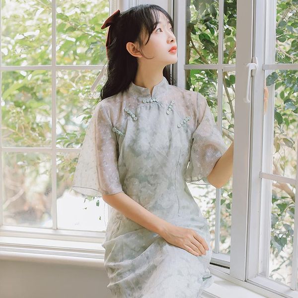 ethnic clothing chinese women dress cheongsam oriental qipao chiffon floral summer 2021 modern vintage femme plus size, Red
ethnic clothing chinese women dress cheongsam oriental qipao chiffon floral summer 2021 modern vintage femme plus size, Red