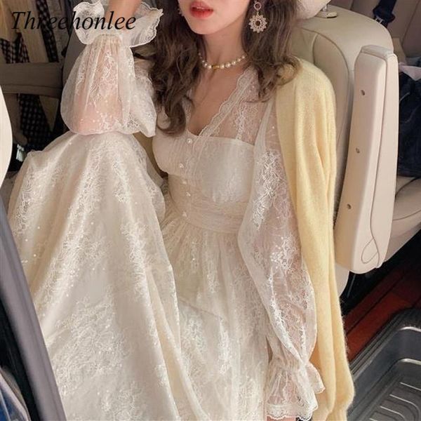 casual dresses elegant fairy dress for women 2021 french fashion v-neck lace long sleeve slim midi party female vestidos, Black;gray
casual dresses elegant fairy dress for women 2021 french fashion v-neck lace long sleeve slim midi party female vestidos, Black;gray