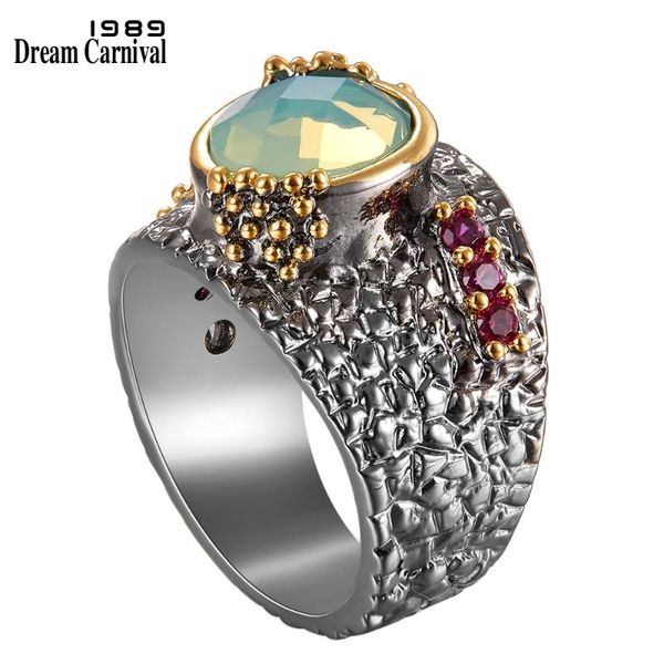cluster rings dreamcarnival 1989 gothic for women black gold color with green zirconia wholesale wa11741, Golden;silver
cluster rings dreamcarnival 1989 gothic for women black gold color with green zirconia wholesale wa11741, Golden;silver