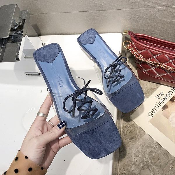 slippers 2021 fashion simple solid color transparent pvc decorative high-heeled women comfortable casual slippers., Black
slippers 2021 fashion simple solid color transparent pvc decorative high-heeled women comfortable casual slippers., Black