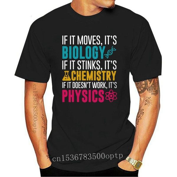 men's t-shirts men tshirt if it moves biology stinks chemistry t shirt women t-shirt tees top, White;black
men's t-shirts men tshirt if it moves biology stinks chemistry t shirt women t-shirt tees top, White;black