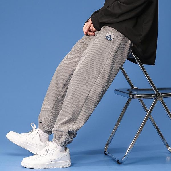 men's pants icclek fall 2021 loose straight casual sports drawstring streetwear men pleated, Black
men's pants icclek fall 2021 loose straight casual sports drawstring streetwear men pleated, Black