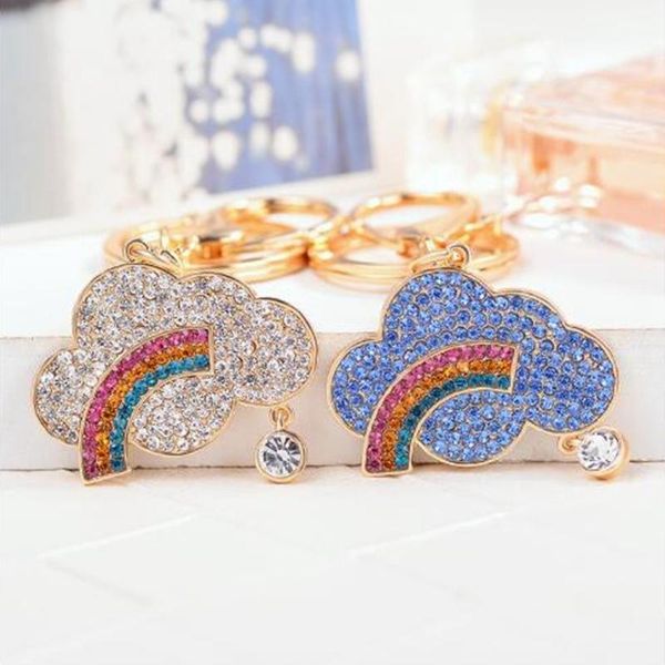 keychains rhinestone fashion rainbow shape keyring charm pendant bag car key chain ring bbb0437, Silver
keychains rhinestone fashion rainbow shape keyring charm pendant bag car key chain ring bbb0437, Silver