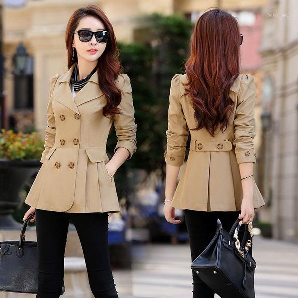 women's jackets women and coats autumn turn-down neck double-breasted casual ladies jacket chaqueta mujer jaqueta casaco feminino, Black;brown
women's jackets women and coats autumn turn-down neck double-breasted casual ladies jacket chaqueta mujer jaqueta casaco feminino, Black;brown