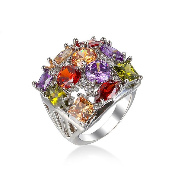 colorful ring jewelry creative fashion female zircon hand mixed color, Slivery;golden
colorful ring jewelry creative fashion female zircon hand mixed color, Slivery;golden