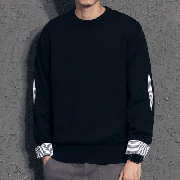 fashion winter warm crewneck sweater high street men women couples spring autumn casual simple splice knitting pullover solid sweatshirt tjm, White;black
fashion winter warm crewneck sweater high street men women couples spring autumn casual simple splice knitting pullover solid sweatshirt tjm, White;black