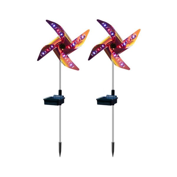 lawn lamps 2pcs solar windmill lamp 32led colorful outdoor garden waterproof ground light street yard landscape decoration
lawn lamps 2pcs solar windmill lamp 32led colorful outdoor garden waterproof ground light street yard landscape decoration