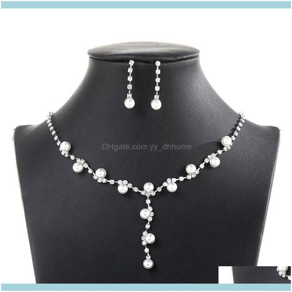earrings sets jewelryearrings & necklace fashion women rhinestone faux pearl pendant stud jewelry set wedding party decor aessory drop deliv, Silver
earrings sets jewelryearrings & necklace fashion women rhinestone faux pearl pendant stud jewelry set wedding party decor aessory drop deliv, Silver