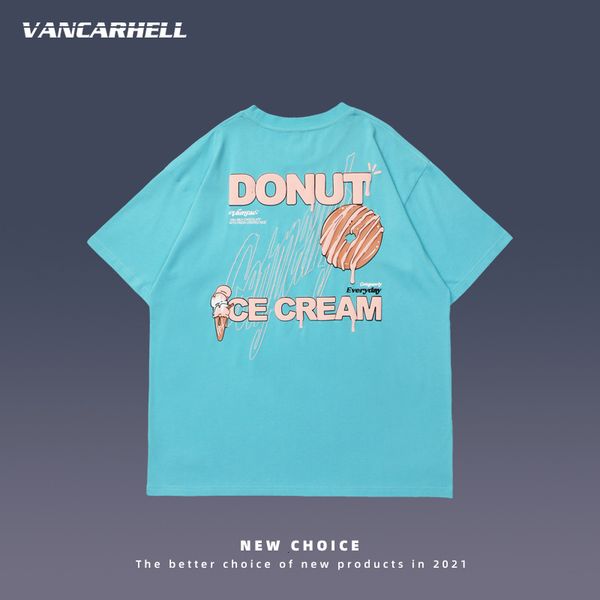 tee polo ins trend summer cool color melting ice cream three dimensional printing texture short sleeve t-shirt for men and women, White;black
tee polo ins trend summer cool color melting ice cream three dimensional printing texture short sleeve t-shirt for men and women, White;black