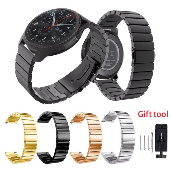 watch bands stainless steel 18mm 24mm 20mm 22mm for samsung s3 galaxy watch3 41mm 45mm bracelet gear s2 classic/frontier, Black;brown
watch bands stainless steel 18mm 24mm 20mm 22mm for samsung s3 galaxy watch3 41mm 45mm bracelet gear s2 classic/frontier, Black;brown