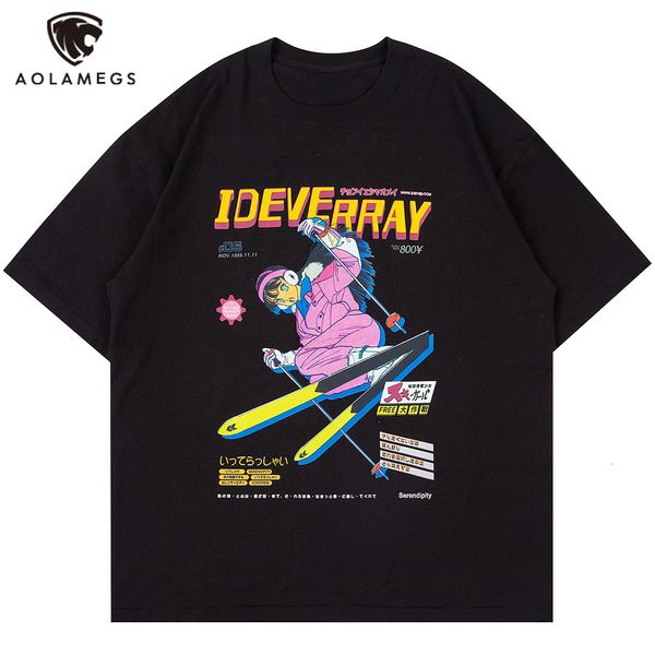 men's polos aolamegs anime girl skiing letter impression casual male welcoming japanese t-shirt harajuku shirt summer streetwear, White;black
men's polos aolamegs anime girl skiing letter impression casual male welcoming japanese t-shirt harajuku shirt summer streetwear, White;black