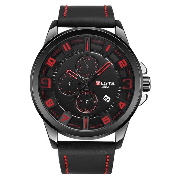 wristwatches waterproof watch for men sports man cool three-eyed decoration large dial calendar belt moving quartz business, Slivery;brown
wristwatches waterproof watch for men sports man cool three-eyed decoration large dial calendar belt moving quartz business, Slivery;brown