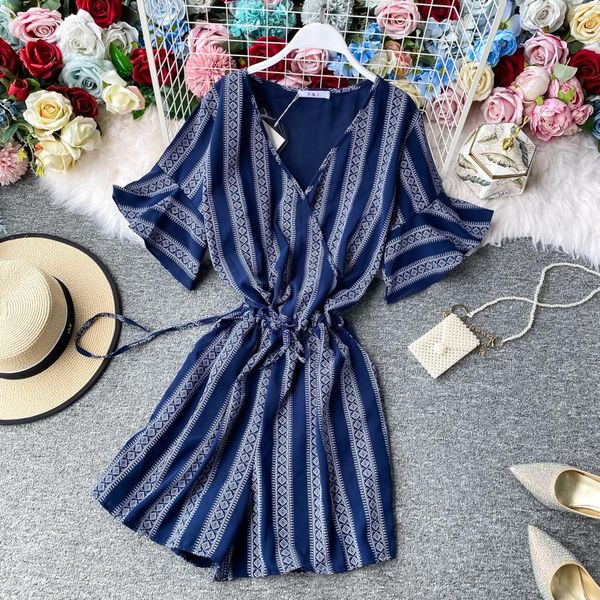 women's jumpsuits & rompers singrain women summer stripe jumpuits 2021 fashion v neck flare sleeve french casual holiday wide leg short, Black;white
women's jumpsuits & rompers singrain women summer stripe jumpuits 2021 fashion v neck flare sleeve french casual holiday wide leg short, Black;white