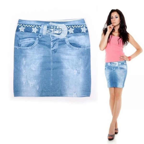 blue skinny jeans women skirts elastic imitation denim bag hip short mini solid skirt, Black
blue skinny jeans women skirts elastic imitation denim bag hip short mini solid skirt, Black