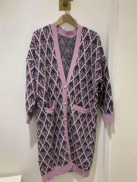 two piece dress french family autumn winter 2021 temperament v-neck rhombic single breasted medium length wool knitted cardigan women', White
two piece dress french family autumn winter 2021 temperament v-neck rhombic single breasted medium length wool knitted cardigan women', White