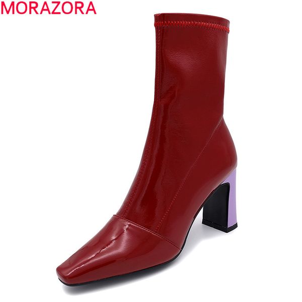 morazora large size 34-43 women brand boots autumn winter ankle boots fashion high heels ladies shoes 210506, Black
morazora large size 34-43 women brand boots autumn winter ankle boots fashion high heels ladies shoes 210506, Black