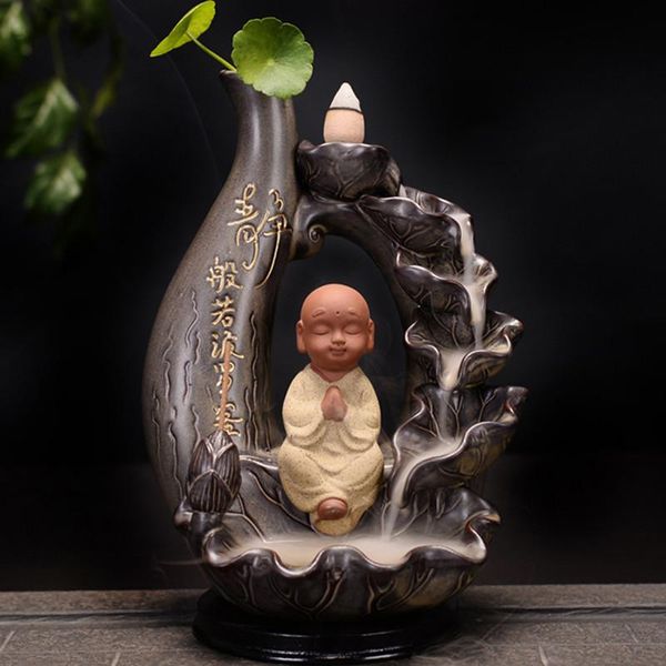 fragrance lamps zen buddha waterfall backflow incense burner home office teahouse decor censer handicraft ornaments
fragrance lamps zen buddha waterfall backflow incense burner home office teahouse decor censer handicraft ornaments