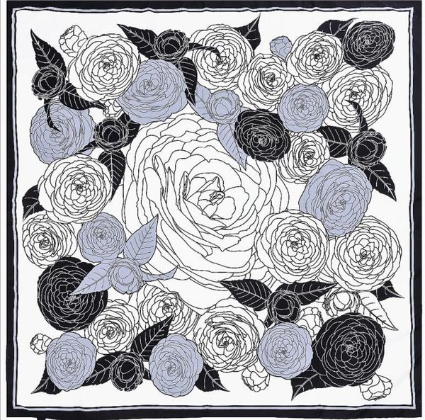 scarves 130*130cm twill silk women scarf large square shawls ethnic rose flower print fashion, Blue;gray
scarves 130*130cm twill silk women scarf large square shawls ethnic rose flower print fashion, Blue;gray