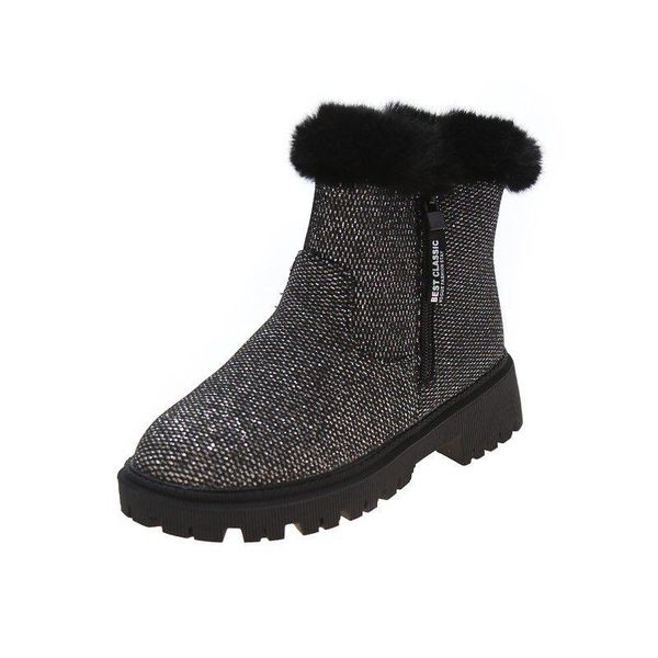 boots women's snowshoe winter thick warm cotton shoes waterproof and non-slip soled square heel ankle woman, Black
boots women's snowshoe winter thick warm cotton shoes waterproof and non-slip soled square heel ankle woman, Black