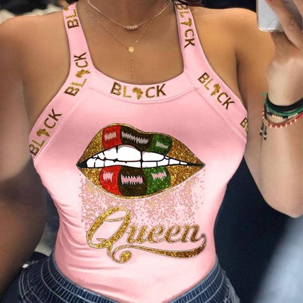 fashion plus size 5xl women camis letter lip print sleeveless crop summer clothes casual tank female skinny tee, White
fashion plus size 5xl women camis letter lip print sleeveless crop summer clothes casual tank female skinny tee, White