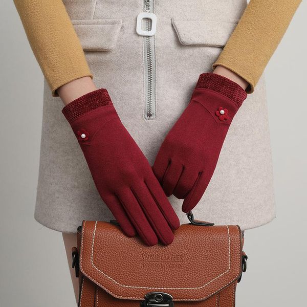 five fingers gloves women' autumn and winter students warm thick mink ball decoration korean driving touch screen wholesale, Blue;gray
five fingers gloves women' autumn and winter students warm thick mink ball decoration korean driving touch screen wholesale, Blue;gray