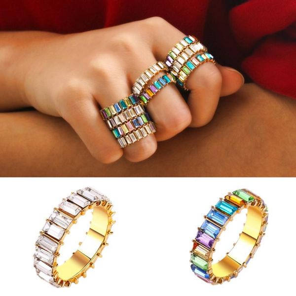 wedding rings autumn winter women rainbow ring multi color zircon geometric engagement charm ladies rhinestone jewelry, Slivery;golden
wedding rings autumn winter women rainbow ring multi color zircon geometric engagement charm ladies rhinestone jewelry, Slivery;golden