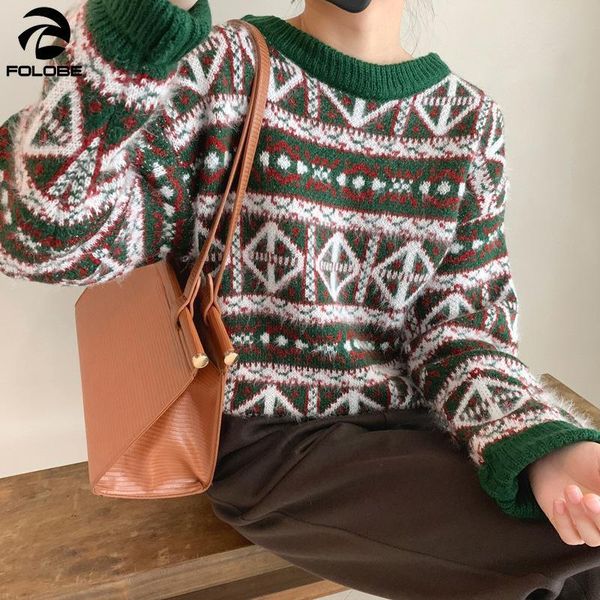 women's folobe winter sweater women warm thick knitted jumper sweaters red green christmas gift fashion knitwear pullover, White;black
women's folobe winter sweater women warm thick knitted jumper sweaters red green christmas gift fashion knitwear pullover, White;black
