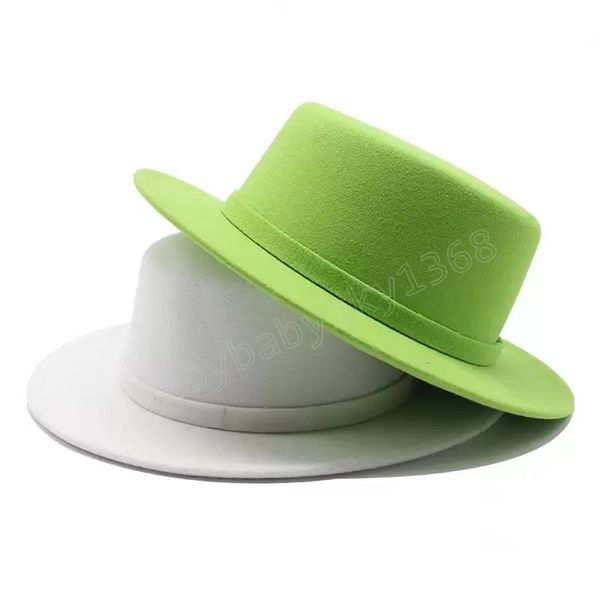fashion jazz hat classic british fedoras cap men women wedding formal church imitation woolen autumn round caps bowler hats, Yellow
fashion jazz hat classic british fedoras cap men women wedding formal church imitation woolen autumn round caps bowler hats, Yellow