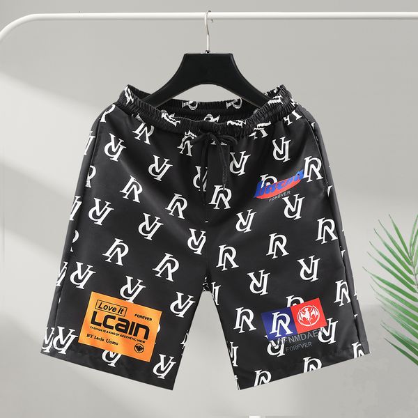 fashion shorts beach pants capris casual quick drying men's summer loose large underpants, White;black
fashion shorts beach pants capris casual quick drying men's summer loose large underpants, White;black