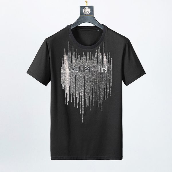 2022 summer mens t-shirts short sleeves black white classic style letter t shirts men tee round neck fashion tshirts, White;black
2022 summer mens t-shirts short sleeves black white classic style letter t shirts men tee round neck fashion tshirts, White;black