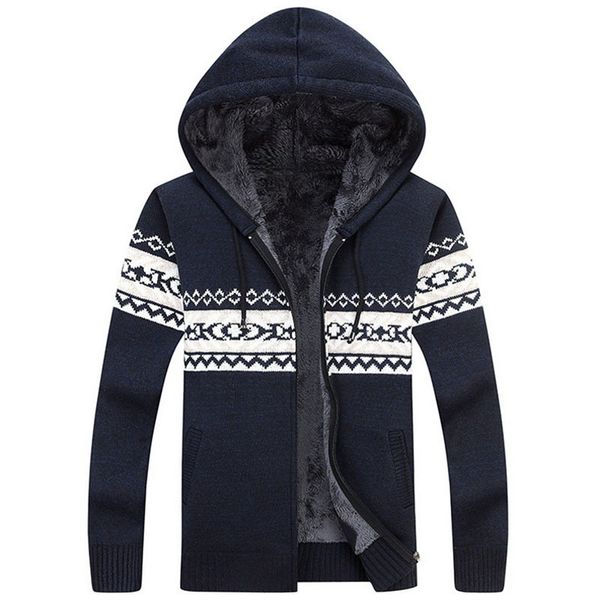 men's sweaters hooded cardigan full zip up kintted sweater jacket male autumn winter plus velvet thickening warm outwear j659 8c0m, White;black
men's sweaters hooded cardigan full zip up kintted sweater jacket male autumn winter plus velvet thickening warm outwear j659 8c0m, White;black