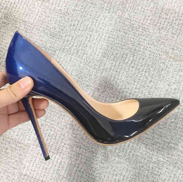 sandals brand super thin high heels pumps patent leather quality pointed toe party wedding gradient color shoes c006b em2d, Black
sandals brand super thin high heels pumps patent leather quality pointed toe party wedding gradient color shoes c006b em2d, Black