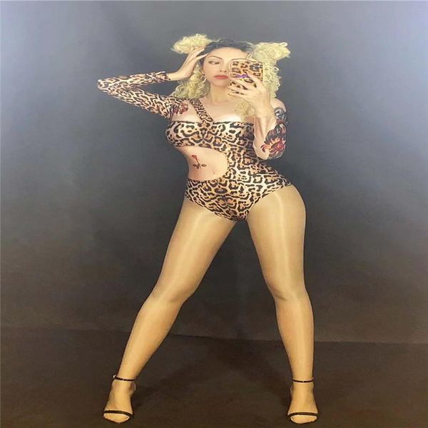party decoration v98 female pole dance bodysuit bar perform singer short jumpsuit leopard print siamese stretched leotard tights wears
party decoration v98 female pole dance bodysuit bar perform singer short jumpsuit leopard print siamese stretched leotard tights wears