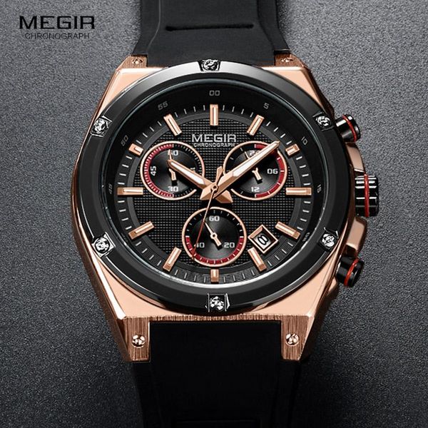 wristwatches megir sports silicone chronograph quartz watches army casual waterproof 24-hour analogue wristwatch for man black rose 2073-1n0, Slivery;brown
wristwatches megir sports silicone chronograph quartz watches army casual waterproof 24-hour analogue wristwatch for man black rose 2073-1n0, Slivery;brown