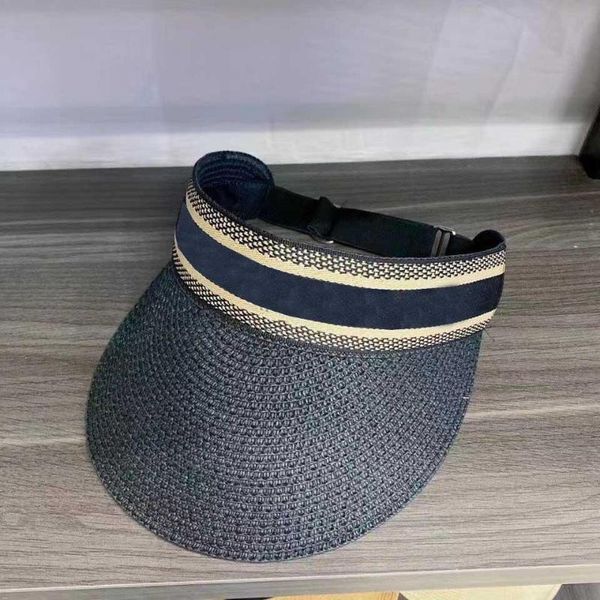 berets women straw hats for summer empty beach sun visor hat women's outdoor trip cap, Blue;gray
berets women straw hats for summer empty beach sun visor hat women's outdoor trip cap, Blue;gray