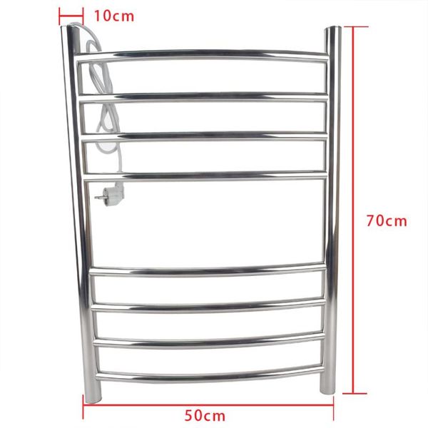 towel racks stainless steel heated warmer bathroom wall mounted electric rail eight-layer rack dryer 220v/110v 70w
towel racks stainless steel heated warmer bathroom wall mounted electric rail eight-layer rack dryer 220v/110v 70w