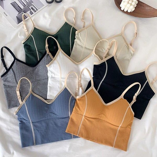 backless bralette active bra for women seamless padded lingerie cotton wireless long brassiere camisoles & tanks, Black;white
backless bralette active bra for women seamless padded lingerie cotton wireless long brassiere camisoles & tanks, Black;white