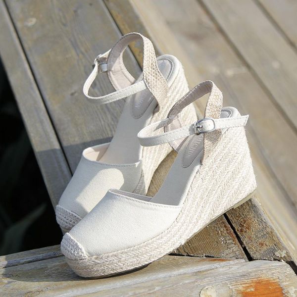 leisure women wedges heeled shoes 2021 summer ankle strap lady sandals party platform high heels woman dress, Black
leisure women wedges heeled shoes 2021 summer ankle strap lady sandals party platform high heels woman dress, Black